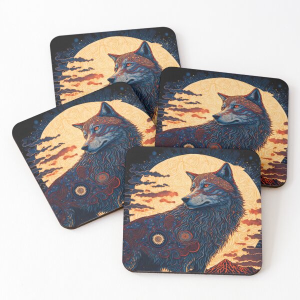 Item preview, Lunar Wolf in Nature designed and sold by Luis Rodrigues.