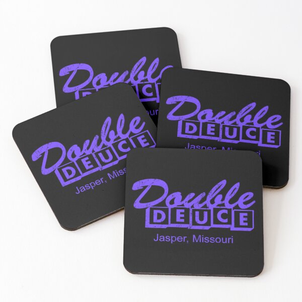 Road House - Double Deuce Coasters (Set of 4)