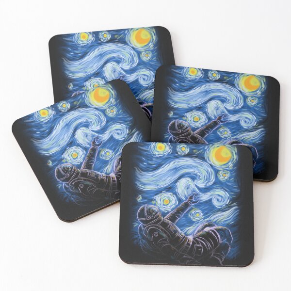 Item preview, Astronaut in the Starry Night designed and sold by fanefab.