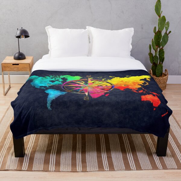 Item preview, mapamundi rosa de los vientos 9 #worldmap #map designed and sold by JBJart.