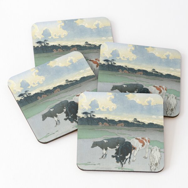 Item preview, Afternoon in the Pasture (Bokujo No Gogo) Hiroshi Yoshida designed and sold by Onodera.