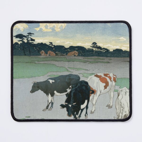 Item preview, Afternoon in the Pasture (Bokujo No Gogo) Hiroshi Yoshida designed and sold by Onodera.
