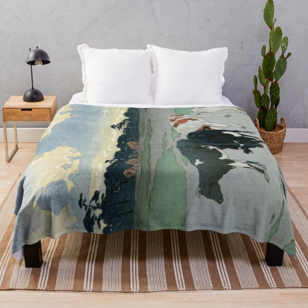 Item preview, Afternoon in the Pasture (Bokujo No Gogo) Hiroshi Yoshida designed and sold by Onodera.