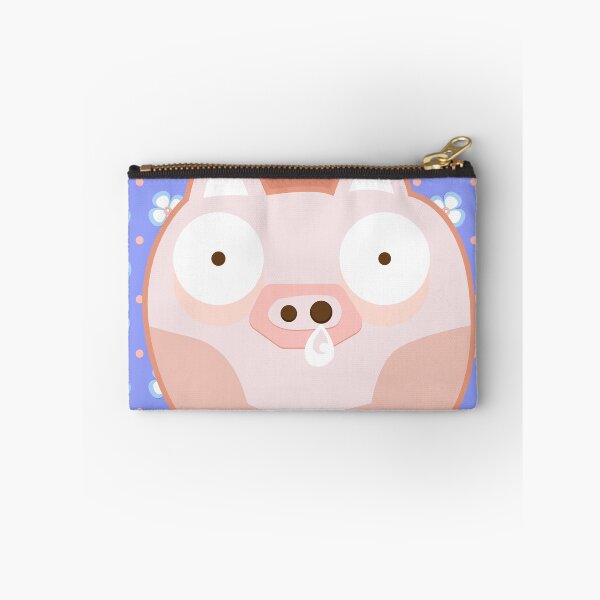 Item preview, A Big Surprise Pig with Running Nose in Flowers designed and sold by Moyanana.