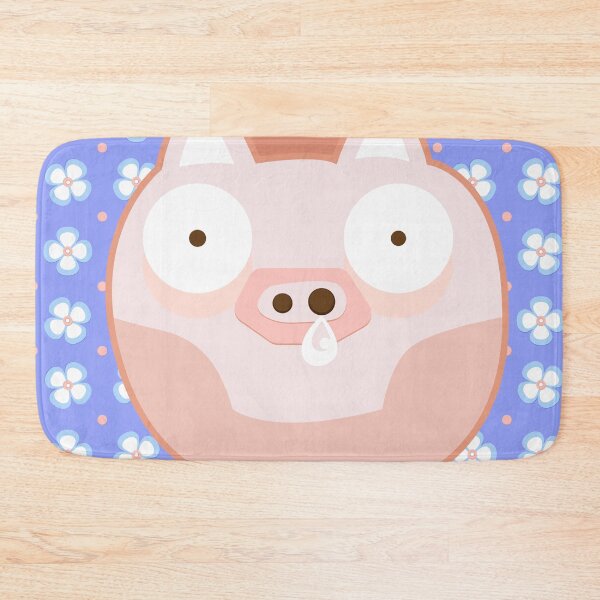 Item preview, A Big Surprise Pig with Running Nose in Flowers designed and sold by Moyanana.