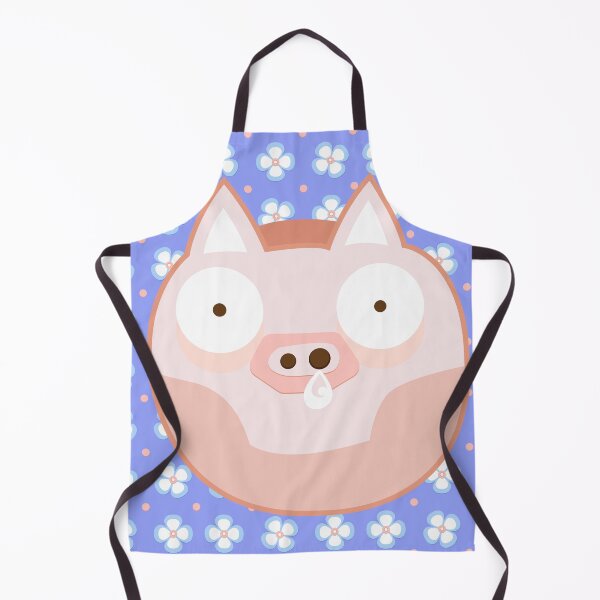 Item preview, A Big Surprise Pig with Running Nose in Flowers designed and sold by Moyanana.