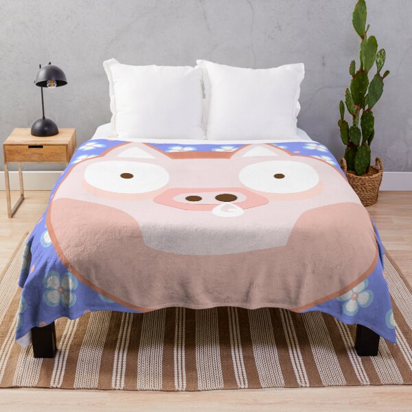 Item preview, A Big Surprise Pig with Running Nose in Flowers designed and sold by Moyanana.