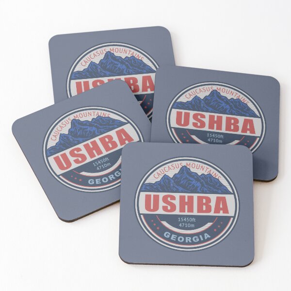 Item preview, Ushba Georgia Vintage Mountain Hiking Design designed and sold by CynthiaGraphics.