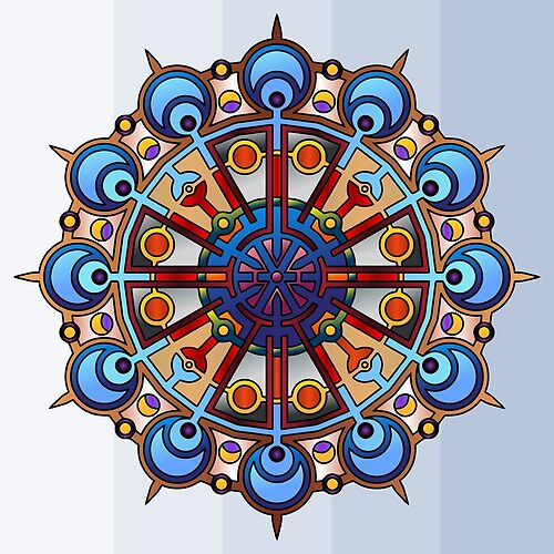 Pattern Mandalas 100 (Style:24)