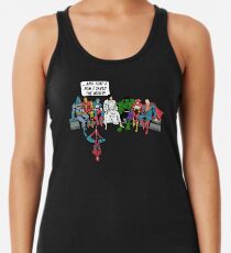 und das, wie ich die Welt gerettet habe Racerback Tank Top