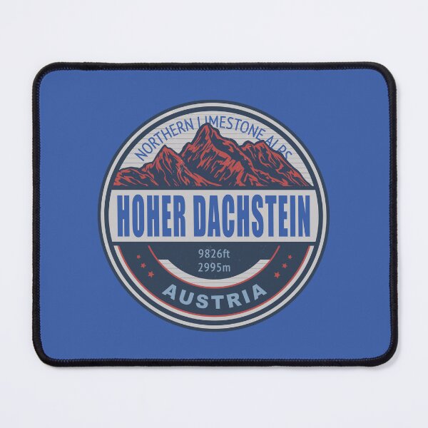 Item preview, Hoher Dachstein Austria Vintage Mountain Hiking Design designed and sold by CynthiaGraphics.