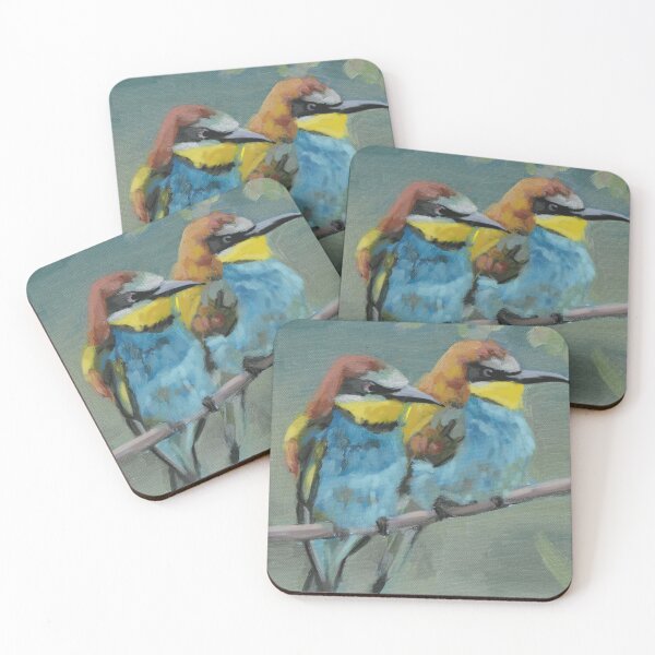 Item preview, Two cute birds  designed and sold by McKennaPainting.