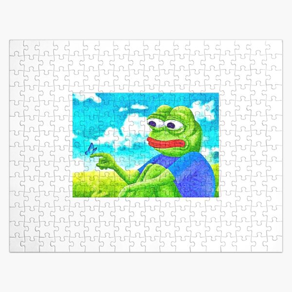 Honk Pepe Jigsaw Puzzle by Niken Astutinah - Pixels