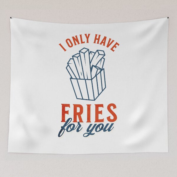 Item preview, I Only Have Fries for You: A Cheesy Love Affair designed and sold by Gabba Delgado.