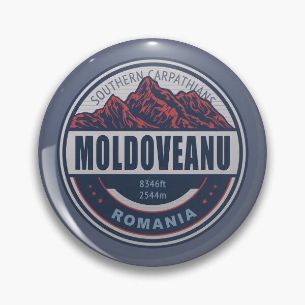 Item preview, Moldoveanu Peak Romania Vintage Mountain Hiking Design designed and sold by CynthiaGraphics.