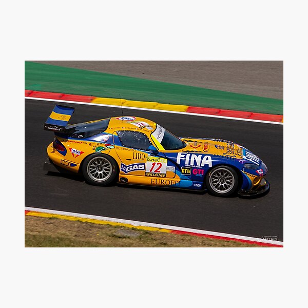 Chrysler Viper GTS-R Larbre Competition #12 Photographic Print