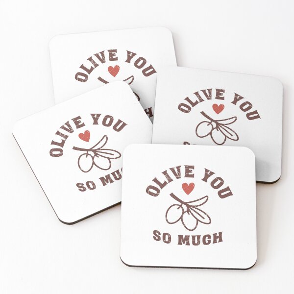 Item preview, Olive You So Much: A Punny Love Affair designed and sold by Gabba Delgado.