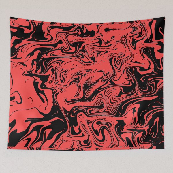 Item preview, Dark Red Liquid Pattern designed and sold by AbundanceSeed.
