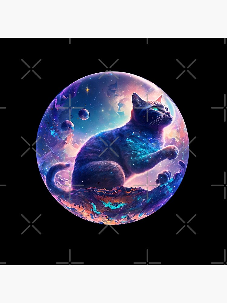 Galaxy top cat popsocket