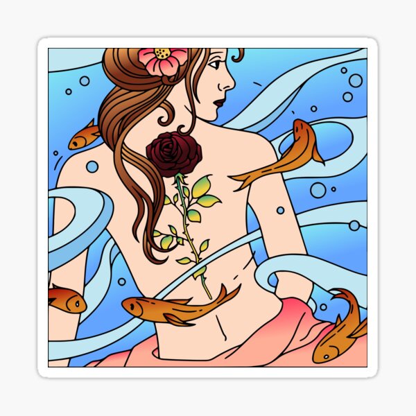 Mermaids 65 (Style:6) Sticker