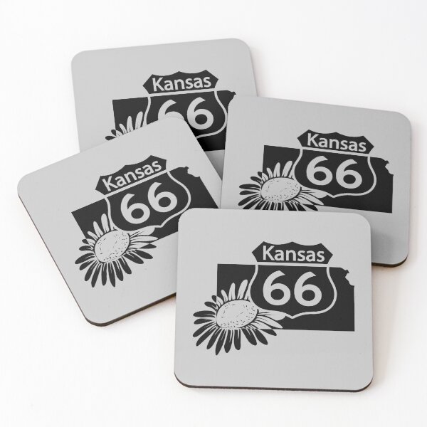 Item preview, For Truck Driver Kansas Route 66 Black designed and sold by AndrewStep.