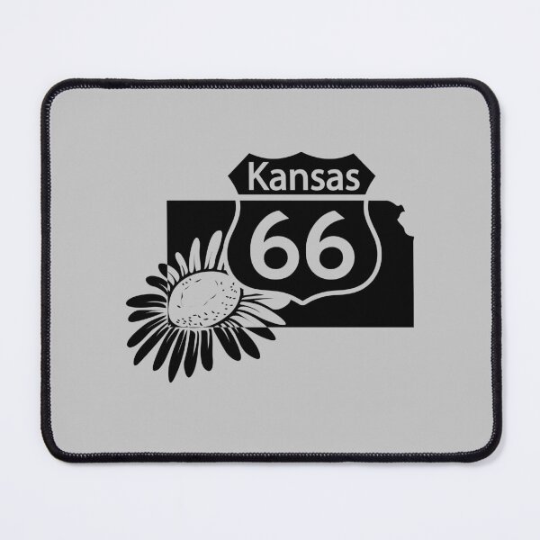Item preview, For Truck Driver Kansas Route 66 Black designed and sold by AndrewStep.