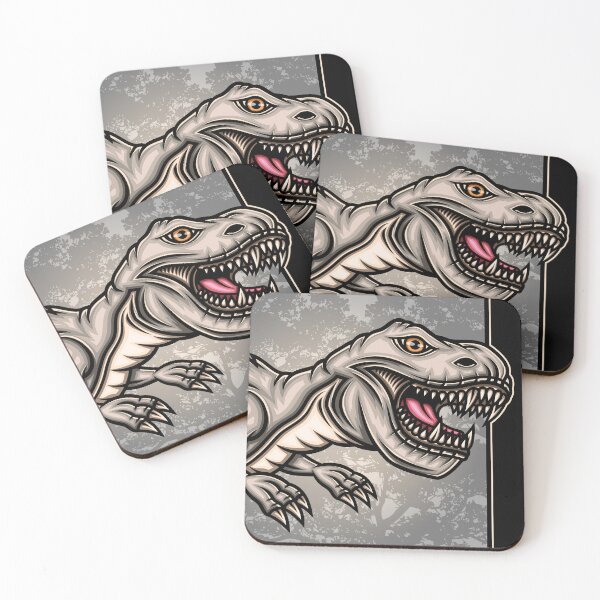 Item preview, T-rex dinosaurs in the old forest designed and sold by WODEXZ.