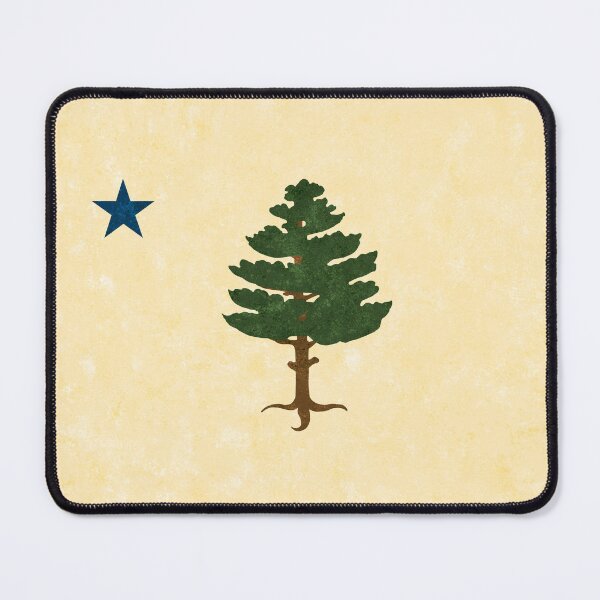 Item preview, Maine Flag 1901 Textured Version designed and sold by Enzwell.
