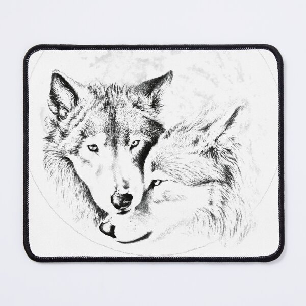 Item preview, Lobos y luna designed and sold by GNDesign.