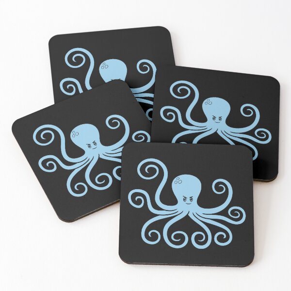 Item preview, Octopus Pastel Blue designed and sold by 37jlee.