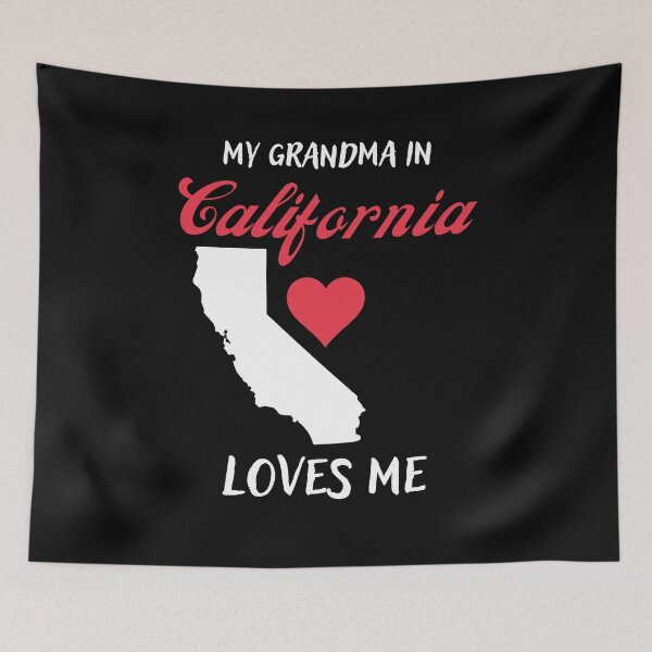 Item preview, My Grandma in California Loves Me designed and sold by ecresale.