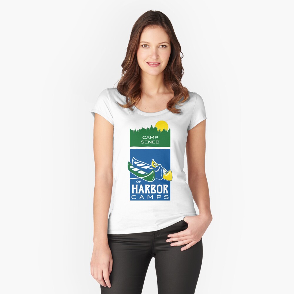 Item preview, Fitted Scoop T-Shirt designed and sold by harborcamps.