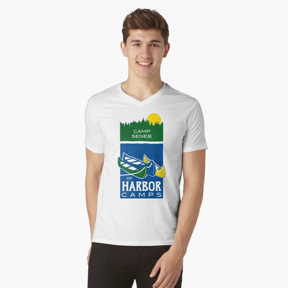 Item preview, V-Neck T-Shirt designed and sold by harborcamps.