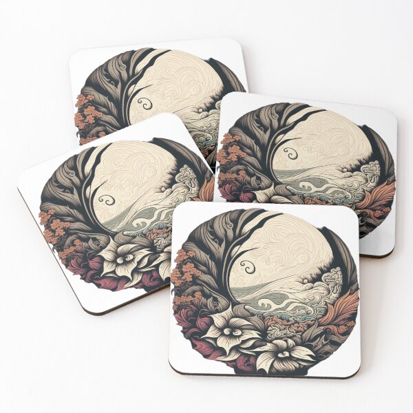 Item preview, Ancient Forest and Trees | Vintage Forest | Forest Pattern | Woods Design | Trees Pattern | Tree Logo designed and sold by Synthetic-Intel.