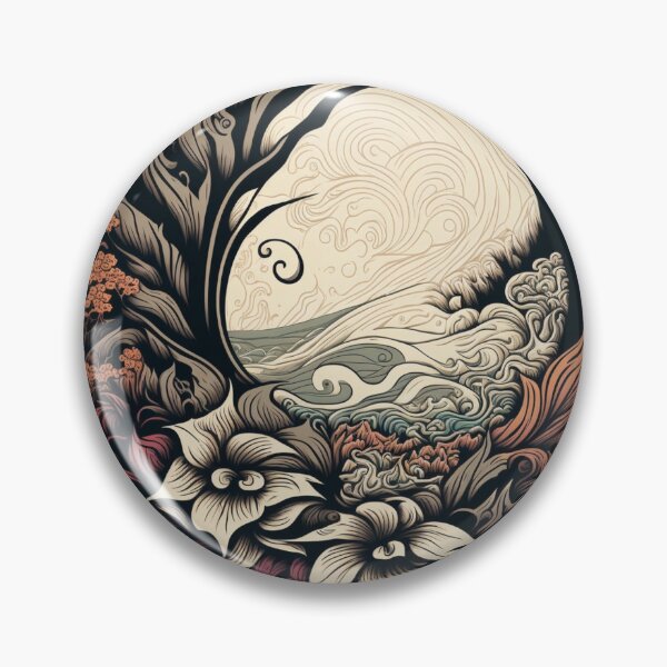 Item preview, Ancient Forest and Trees | Vintage Forest | Forest Pattern | Woods Design | Trees Pattern | Tree Logo designed and sold by Synthetic-Intel.
