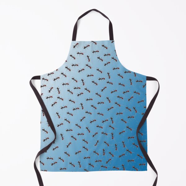 Item preview, "Dynamic Dance: Blue Swarm of Ants Pattern" designed and sold by A-Work-Of-Art.