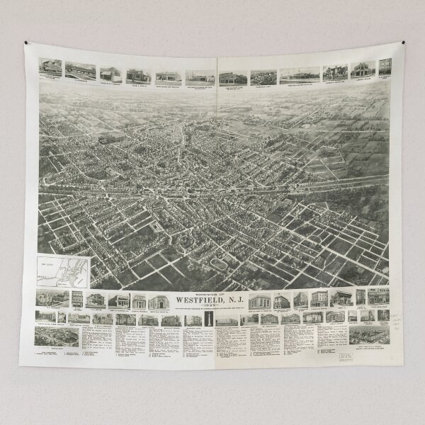 Item preview, Westfield, New Jersey (1929) designed and sold by allhistory.