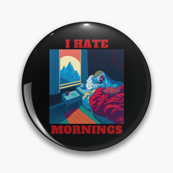 Item preview, Clown Clowns-I Hate Mornings designed and sold by letsgetinspired.