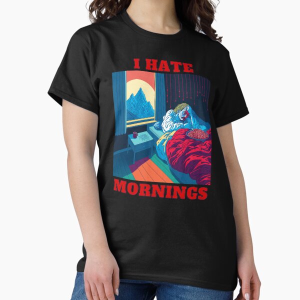 Item preview, Clown Clowns-I Hate Mornings designed and sold by letsgetinspired.