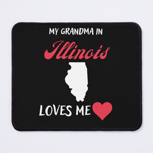 Item preview, My Grandma in Illinois Loves Me designed and sold by ecresale.