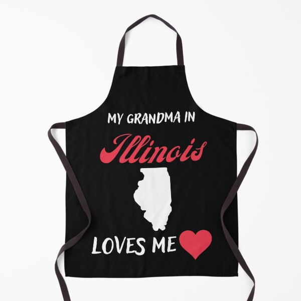 Item preview, My Grandma in Illinois Loves Me designed and sold by ecresale.