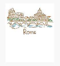 Rome Panorama Photographic Print