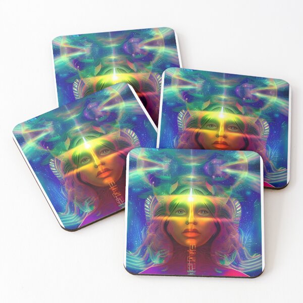 Item preview, Fantasia One Step Beyond No.3 - Astral Cosmic AI Illustration designed and sold by Recall-Design.