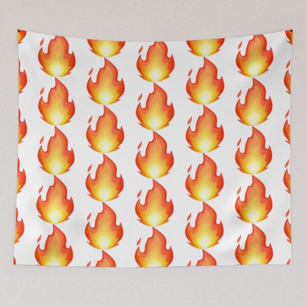 Item preview, Fire Flame - iPhone iOS Apple Emoji designed and sold by KaomojiKitchen.