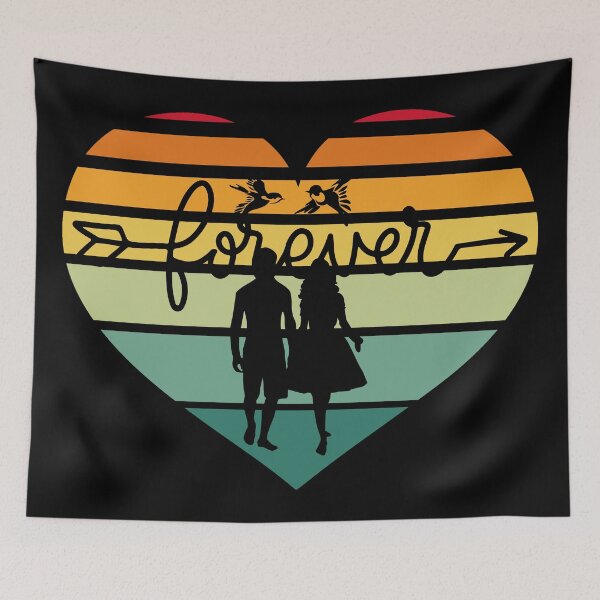 Item preview, Together Forever. Vintage Sunset Couple. designed and sold by EmmaBazz.