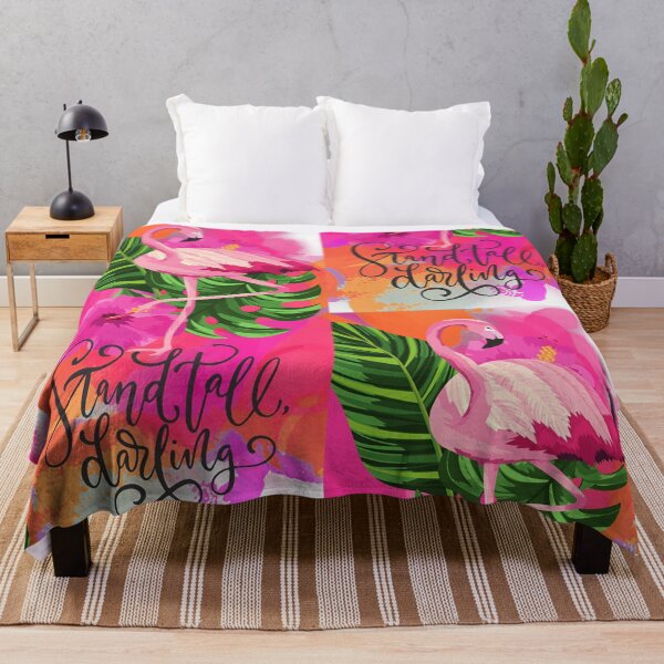 Artikelvorschau, Sabrina Farmer Art – Flamingo – Stand Tall Darling entworfen und verkauft von sabrinart42.