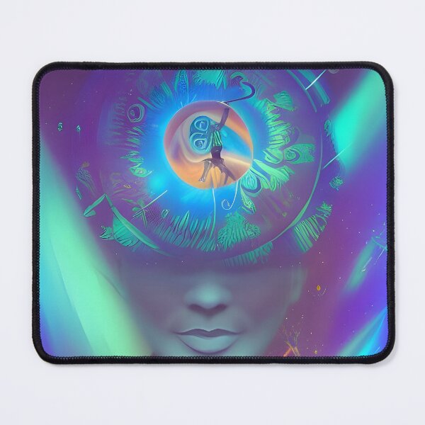 Item preview, Fantasia One Step Beyond No.5 - Astral Cosmic AI Illustration designed and sold by Recall-Design.