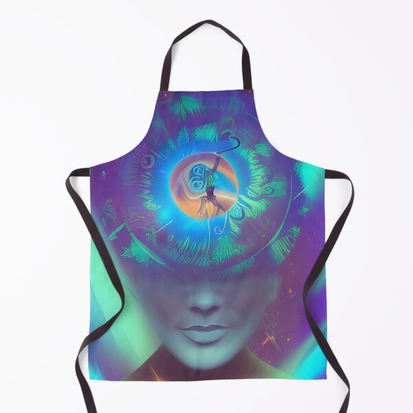Item preview, Fantasia One Step Beyond No.5 - Astral Cosmic AI Illustration designed and sold by Recall-Design.