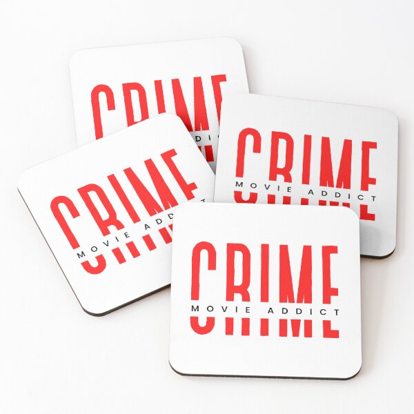 Item preview,  Crime movie addict minimalistic design designed and sold by DigitalMagShop.
