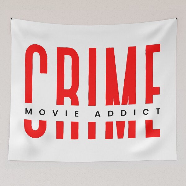 Item preview,  Crime movie addict minimalistic design designed and sold by DigitalMagShop.